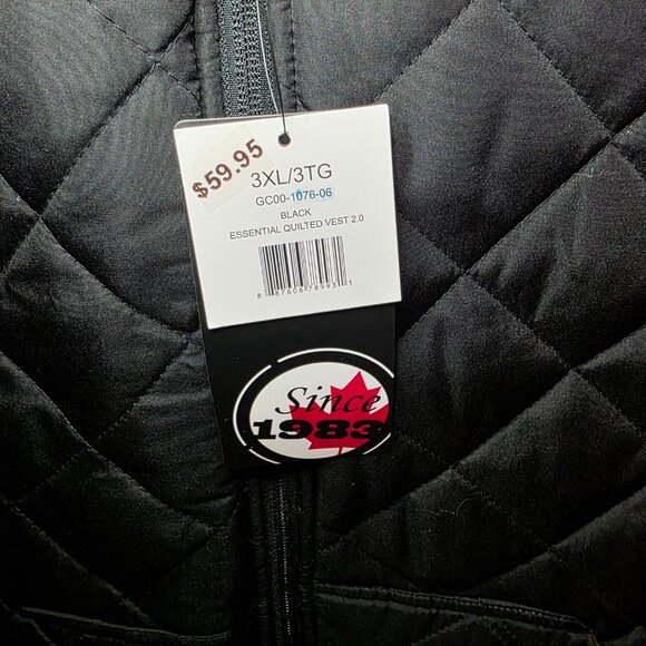 Brand New Chevrolet Choko Authentics Quilted Vest (3XL) – Built for Comfort - Picture 2 of 4